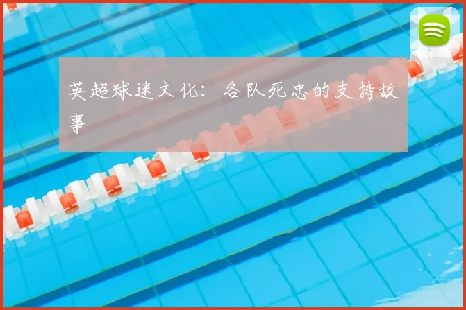 英超球迷文化：各队死忠的支持故事